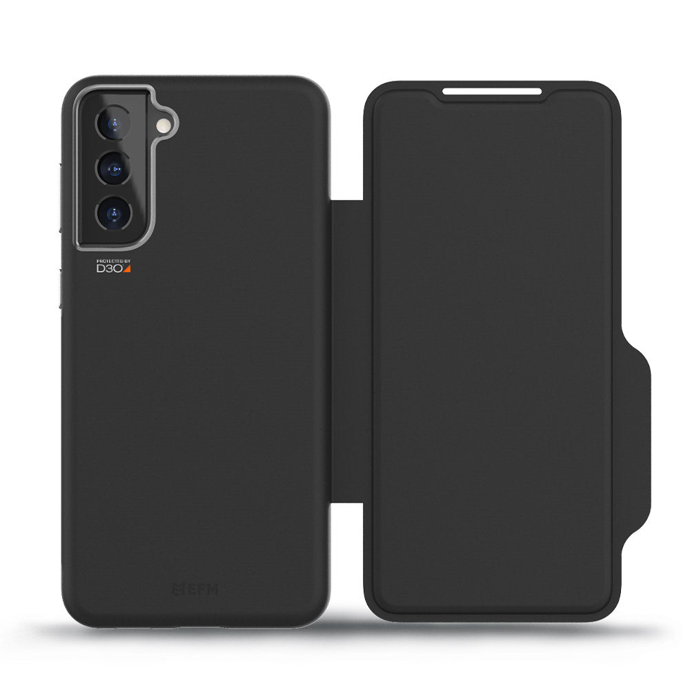 EFM Monaco Case Armour with D3O Signal Plus For Samsung Galaxy S21+ 5G - Black/Space Grey