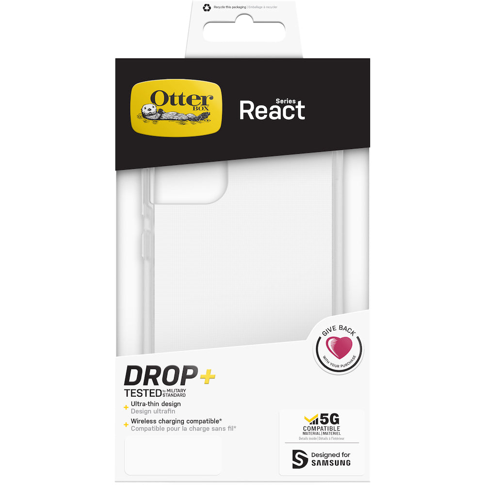 Otterbox React Case For Samsung Galaxy S22+ (6.6) - Clear