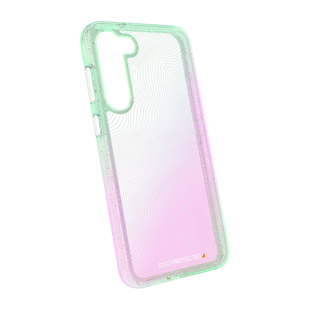 EFM Aspen Case Armour with D3O Crystalex For Samsung Galaxy S23 - Glitter Pearl