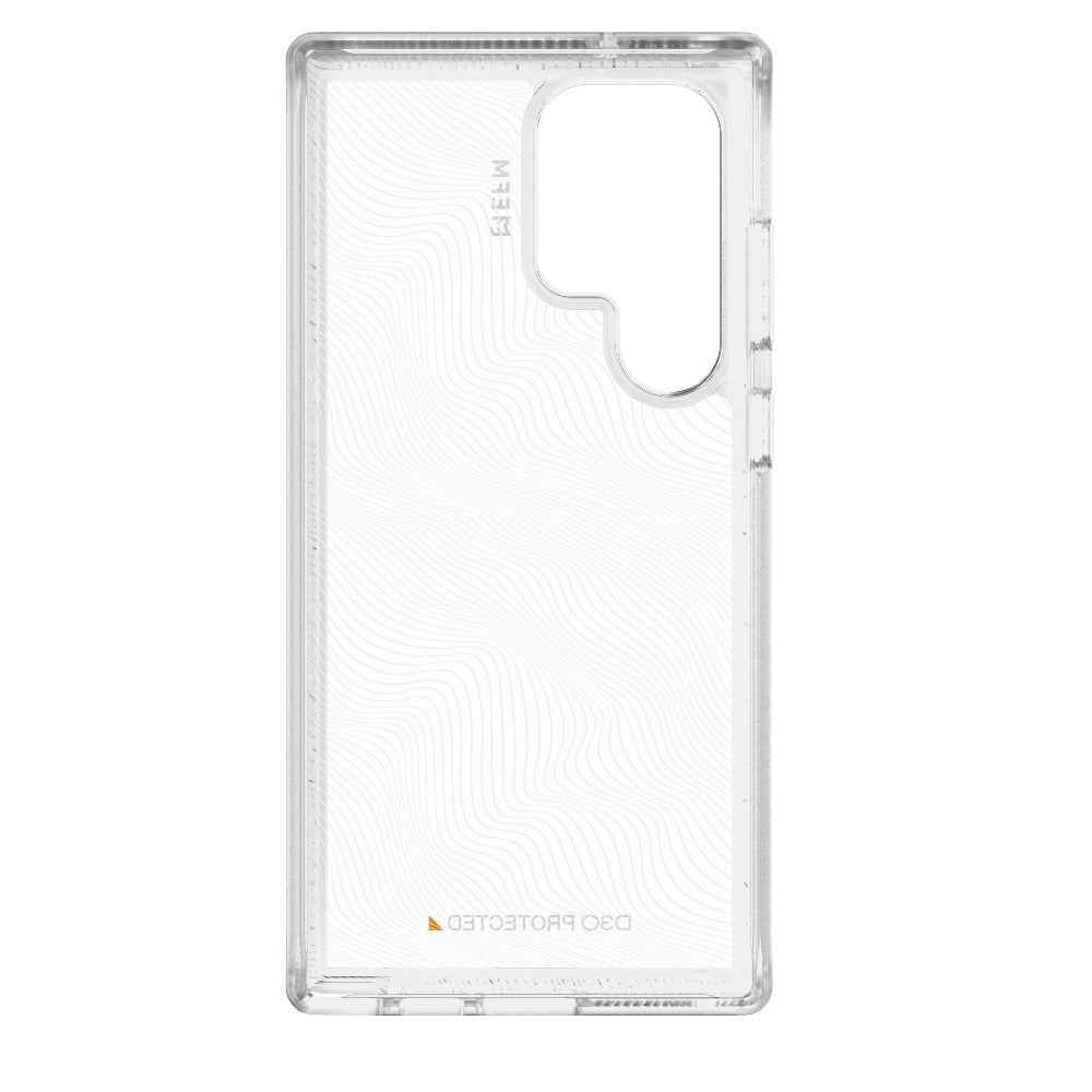 EFM Aspen Case Armour with D3O Crystalex For Samsung Galaxy S23 Ultra - Crystal Clear