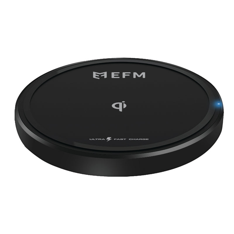 EFM 15W Wireless Charge Pad With USB to Type-C Charge Cable