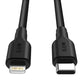 EFM 57W Dual Port Car Charger With Type C to Apple Lightning Cable