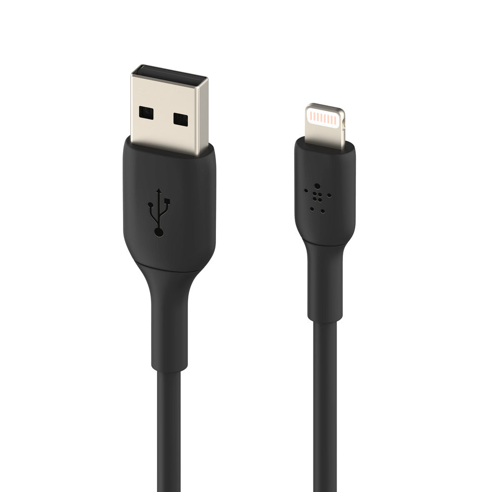 Belkin BoostCharge Lightning to USB-A Cable  1m For Apple Devices - Black