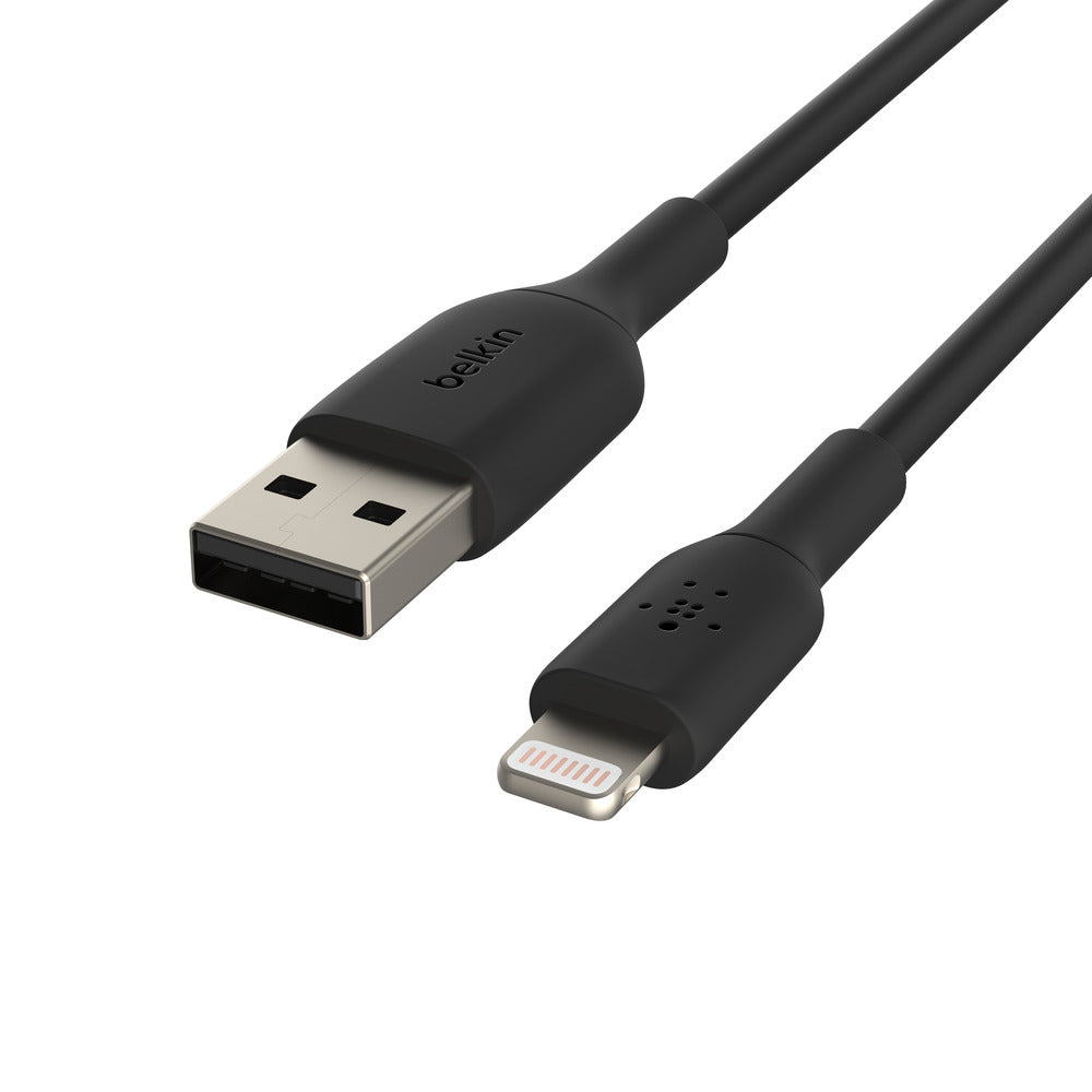 Belkin BoostCharge Lightning to USB-A Cable  1m For Apple Devices - Black