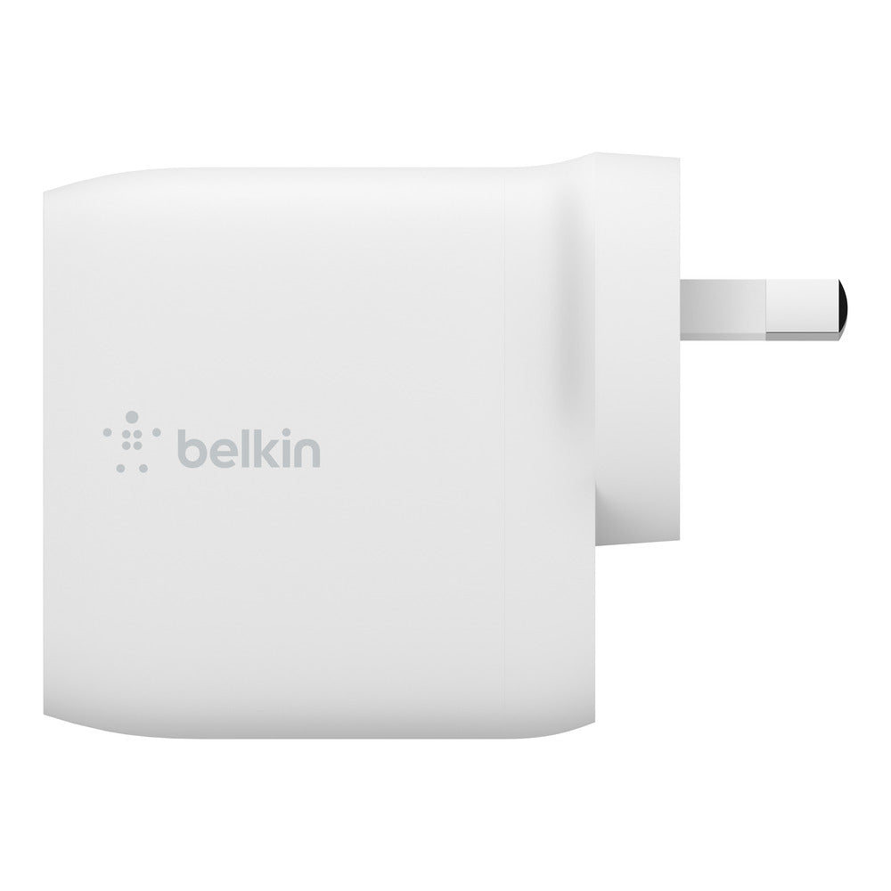 Belkin BOOSTCHARGE Dual USB-A Wall Charger 24W Universally compatible - White