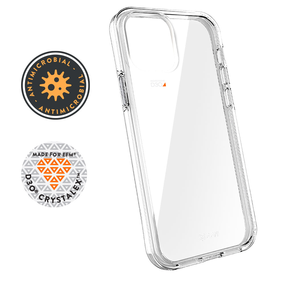 EFM Aspen Case Armour with D3O Crystalex For iPhone 12 Pro Max 6.7" - Crystal Clear