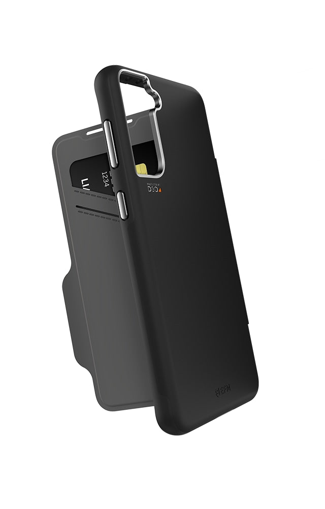 EFM Monaco Case Armour with D3O Signal Plus For Samsung Galaxy S21+ 5G - Black/Space Grey