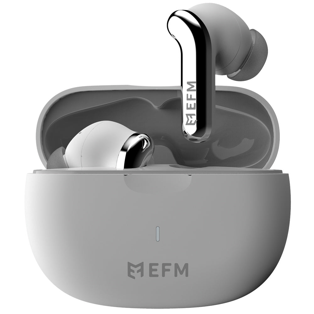 EFM TWS Seattle Hybrid ANC Earbuds With Wireless Charging & IP65 Rating