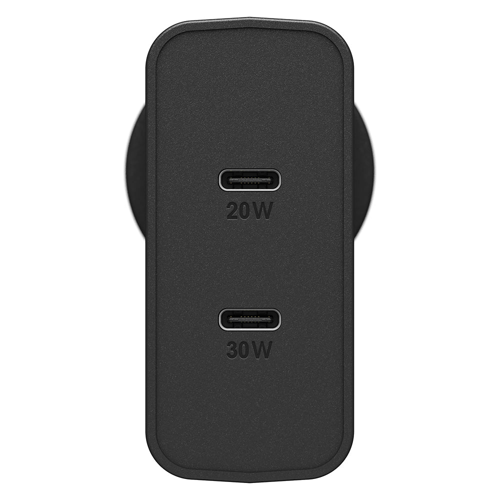 OtterBox USB-C Dual Port Wall Charger 50W Fast Charge