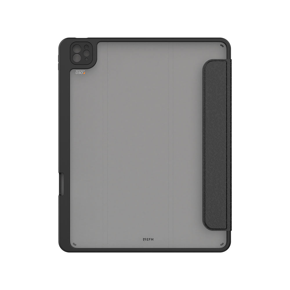 EFM Aspen Folio Case Armour with D3O & ELeather Suits iPad Pro 12.9 - Black