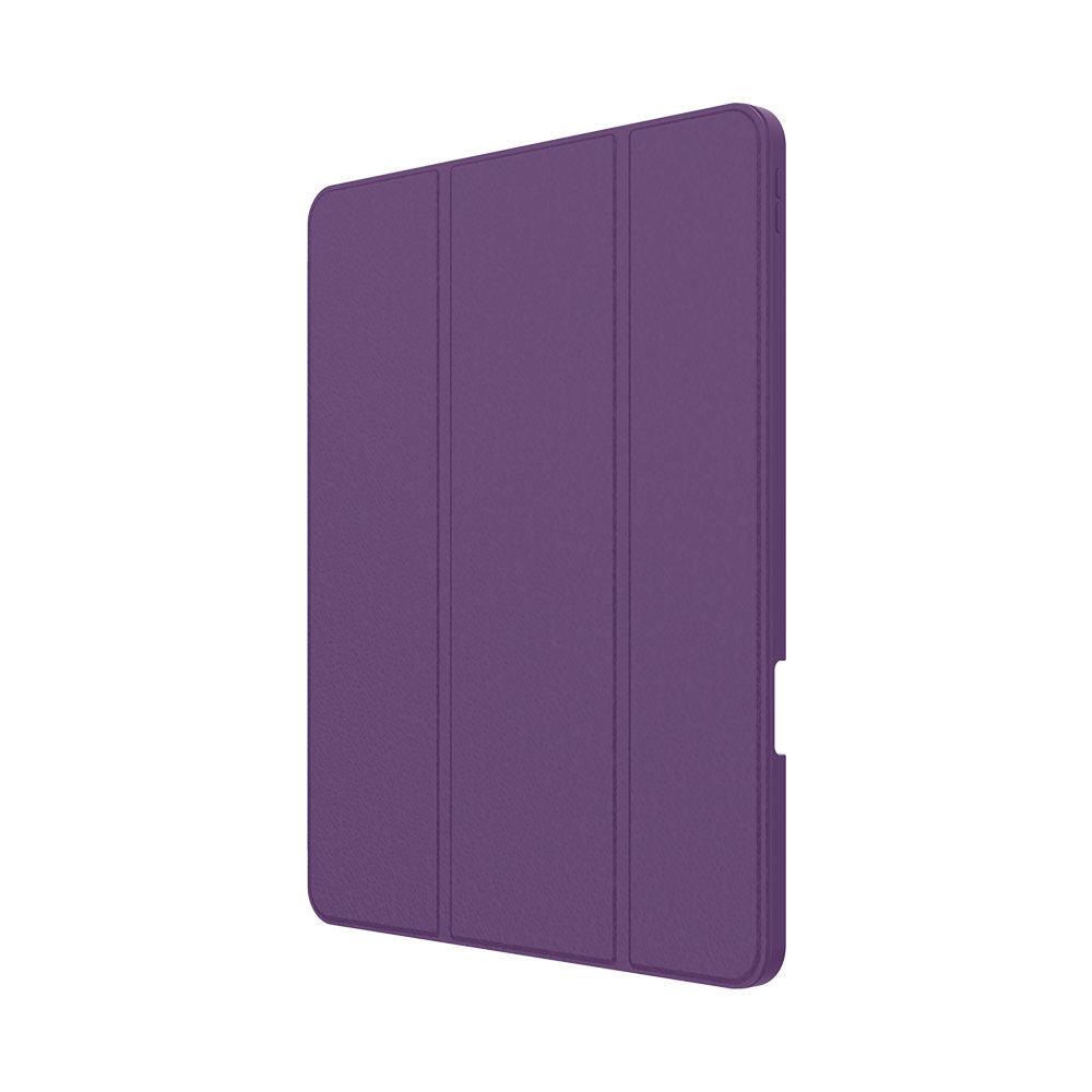 EFM Aspen Folio Case Armour with D3O & ELeather Suits iPad 10.2 - Purple