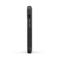 EFM Monaco Leather Wallet Case Armour with D3O 5G Signal Plus For iPhone 13 (6.1") - Black/Space Grey