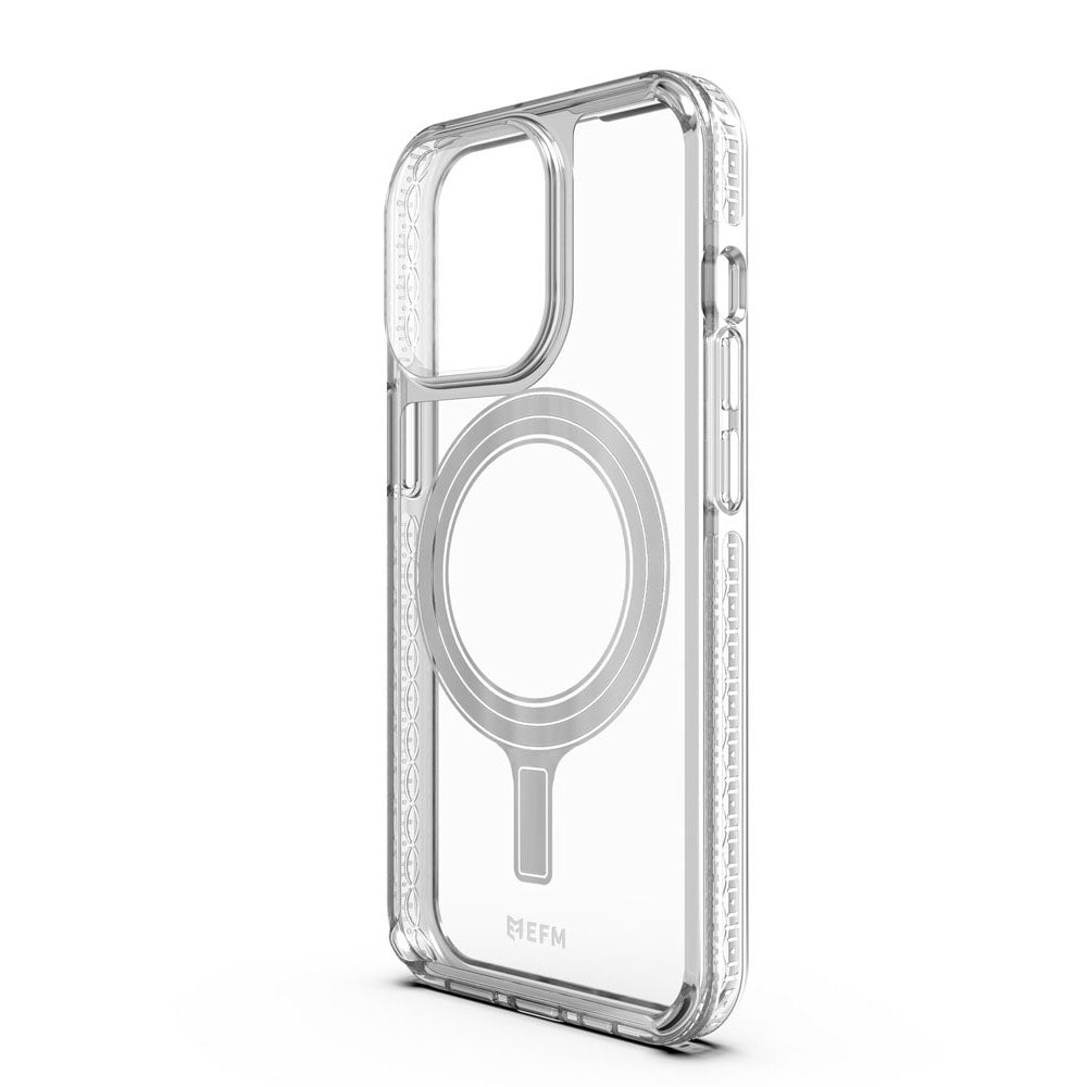 EFM Zurich Flux Case Armour Compatible with MagSafe For iPhone 13 Pro Max (6.7") - Frost Clear