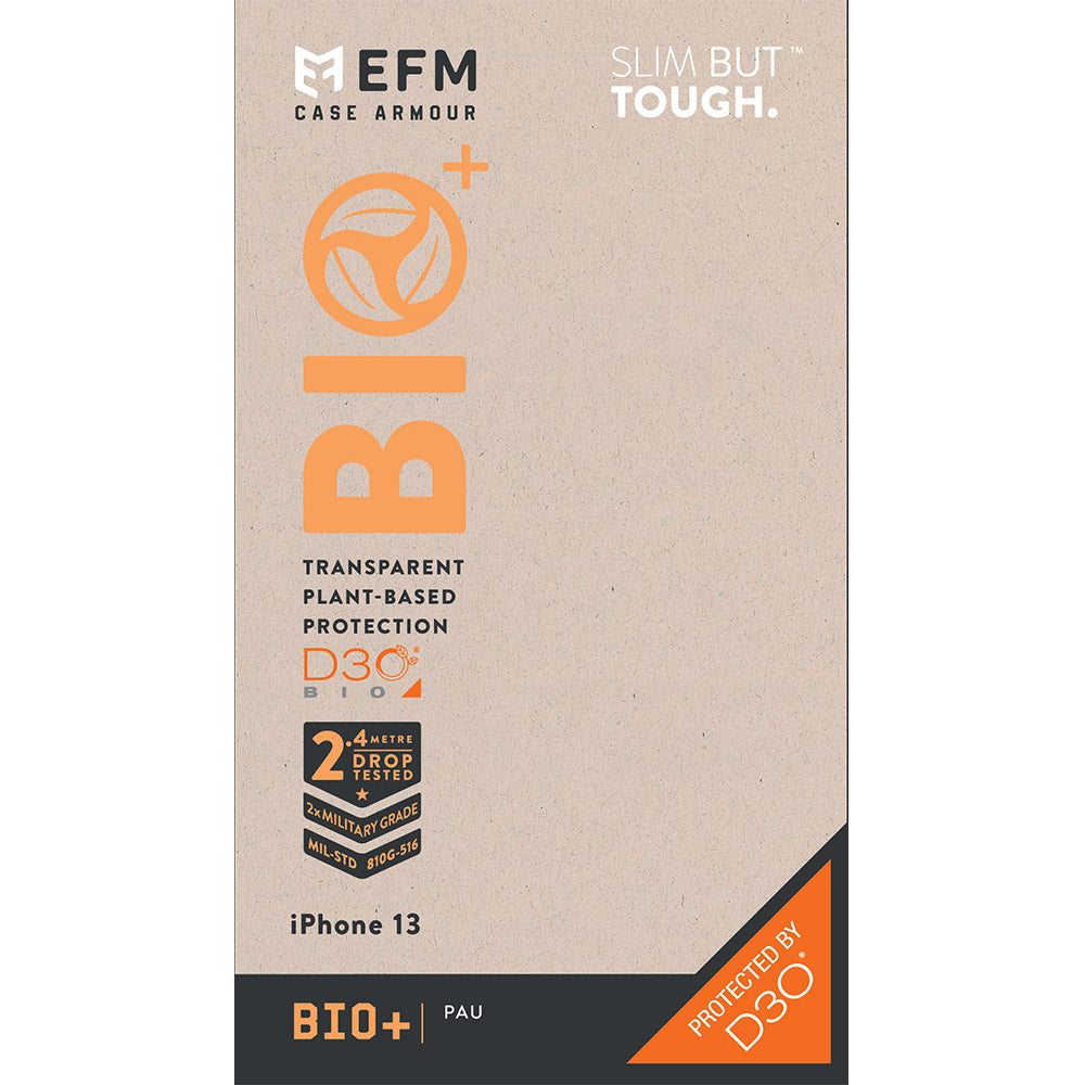 EFM Bio+ Case Armour with D3O Bio For iPhone 13 (6.1") - Pau