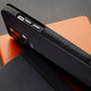EFM Monaco Leather Wallet Case Armour with D3O 5G Signal Plus For iPhone 13 (6.1") - Black/Space Grey