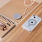 EFM Zurich Flux Case Armour Compatible with MagSafe For iPhone 13 mini (5.4") - Frost Clear