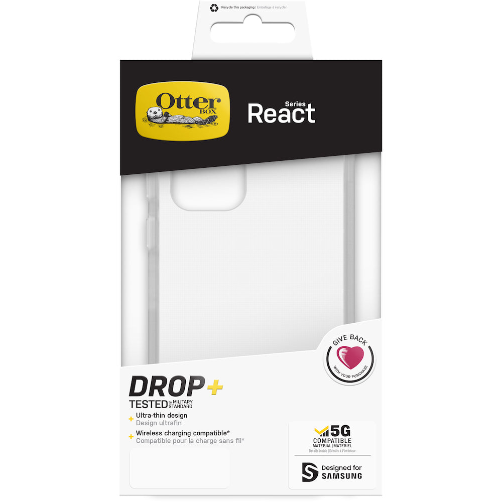 Otterbox React Case For Samsung Galaxy S22 Ultra (6.8) - Clear