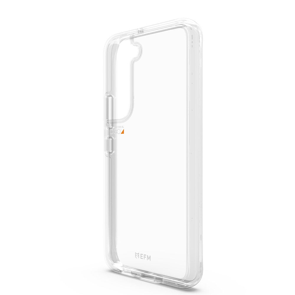 EFM Aspen Case Armour with D3O Crystalex For Samsung Galaxy S22 (6.1) - Clear