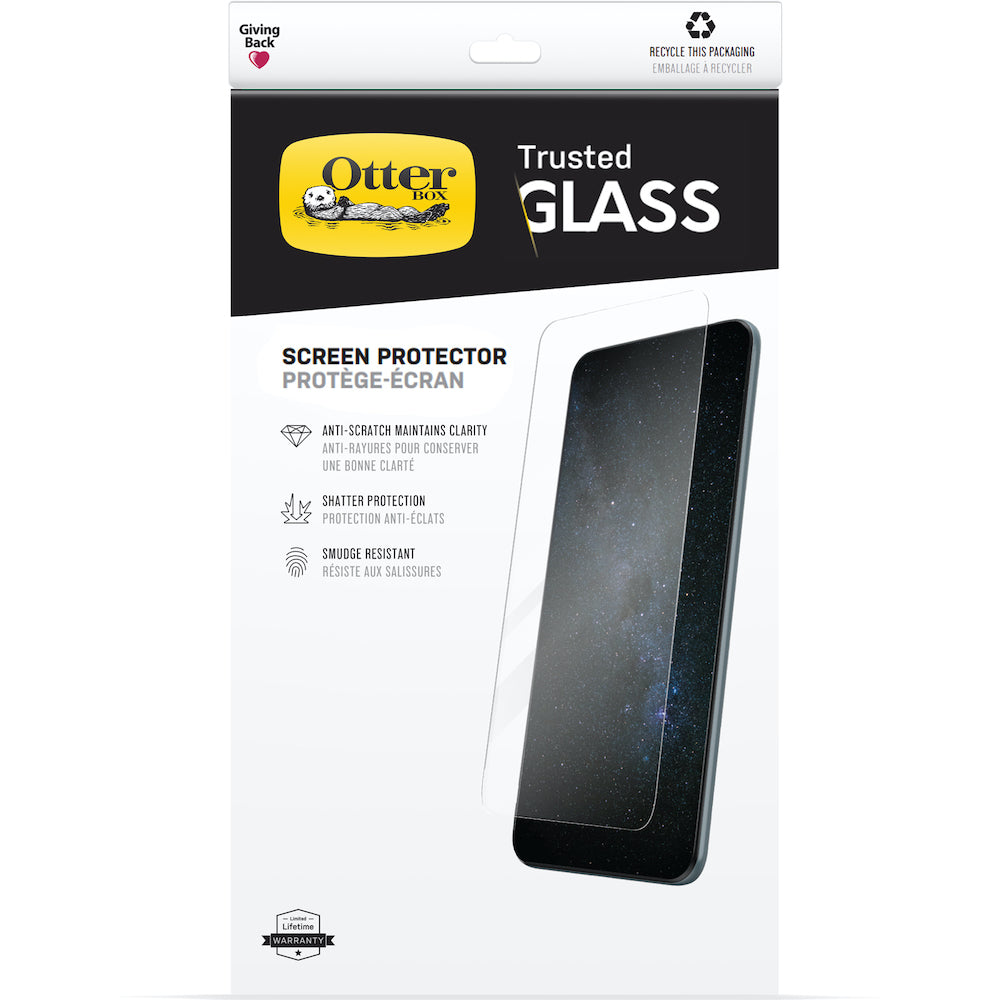 Otterbox Amplify Glass Screen Protector Antimicrobial For iPhone 13/13 Pro (6.1")