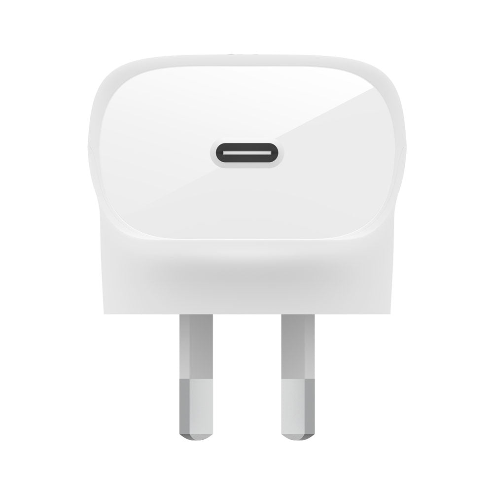 Belkin BoostUp 30W PPS Wall Charger With USB-C PD - White