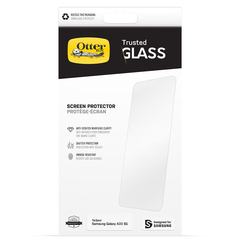 Otterbox Trusted Glass Screen Protector For Samsung A33 5G