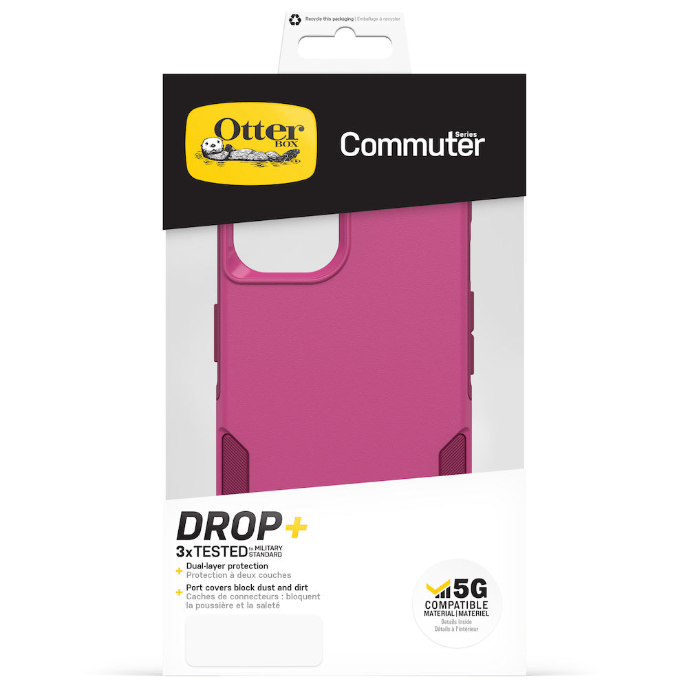 Otterbox Commuter Case For iPhone 13 (6.1")/iPhone 14 (6.1") - Into the Fucshia