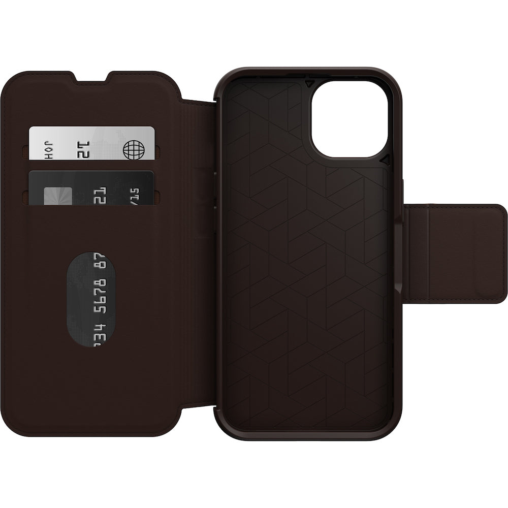 OtterBox Strada Case For iPhone 14 (6.1") - Espresso