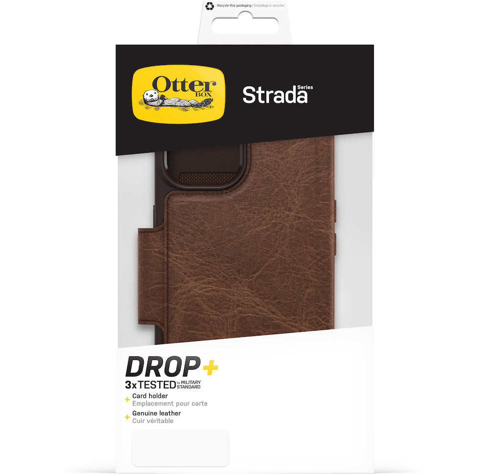 OtterBox Strada Case For iPhone 14 (6.1") - Espresso