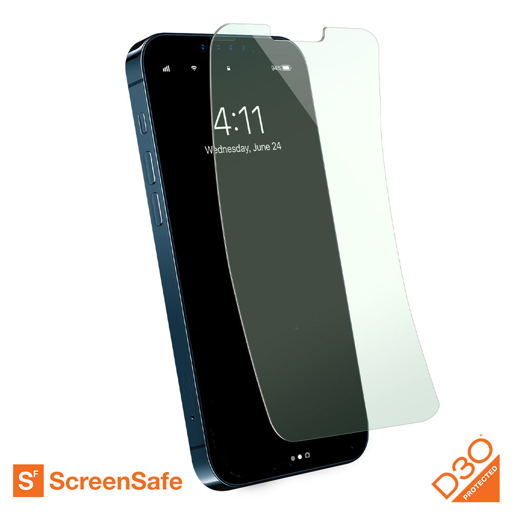 EFM ScreenSafe Film Screen Armour with D3O For iPhone 13/13 Pro (6.1")/iPhone 14 (6.1")