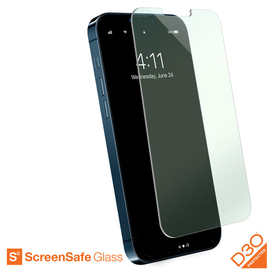 EFM ScreenSafe Glass Screen Armour with D3O For iPhone 13/13 Pro (6.1")/iPhone 14 (6.1")