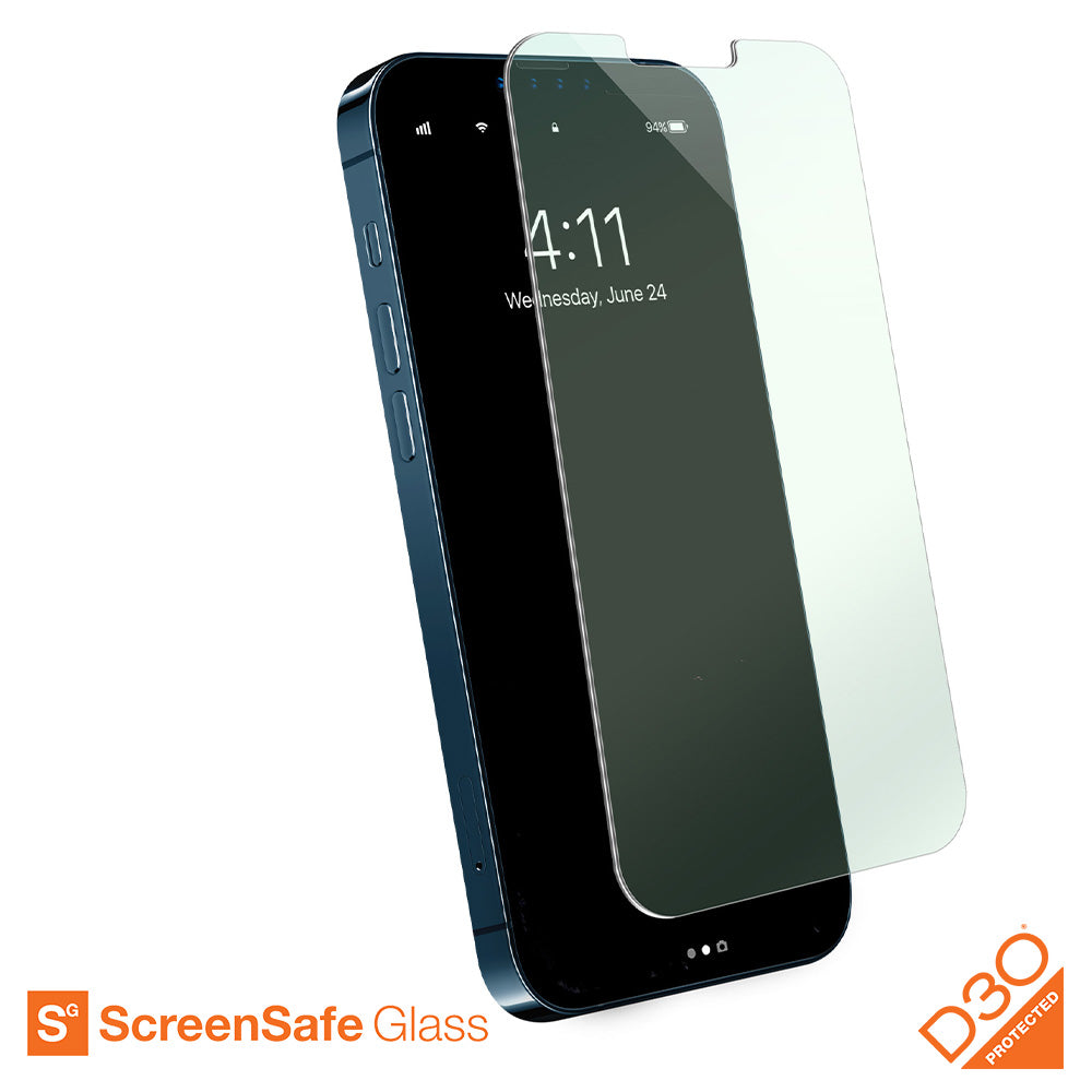 EFM ScreenSafe Glass Screen Armour with D3O For iPhone 13 Pro Max (6.7")/iPhone 14 Plus (6.7")