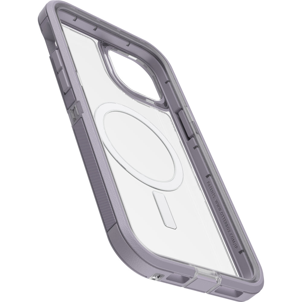 Otterbox Defender XT Clear MagSafe Case For iPhone 14 Plus (6.7") - Lavender Sky