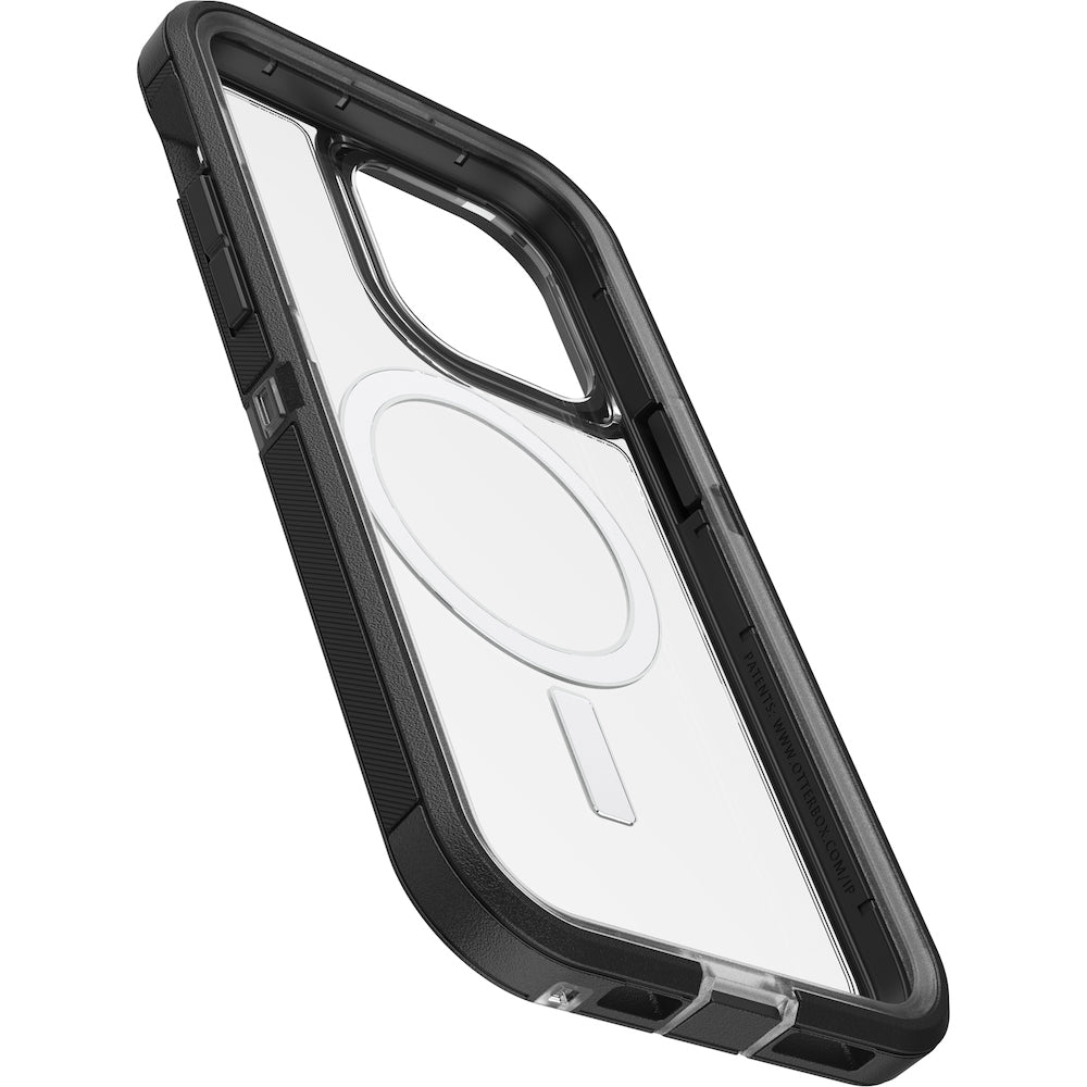 Otterbox Defender XT Clear MagSafe Case For iPhone 14 Pro Max (6.7") - Black Crystal