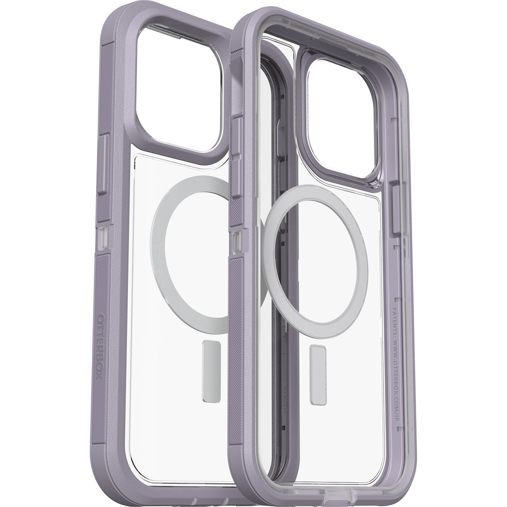 Otterbox Defender XT Clear MagSafe Case For iPhone 14 Pro Max (6.7") - Lavender Sky