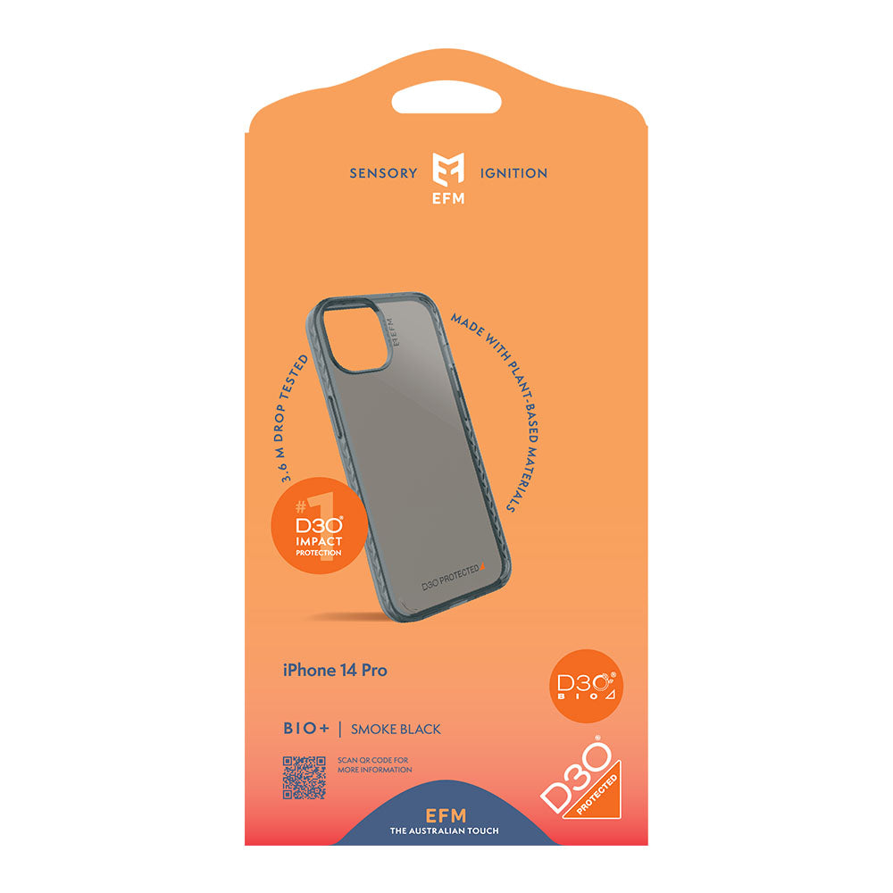 EFM Bio+ Case Armour with D3O Bio For iPhone 14 Pro (6.1")