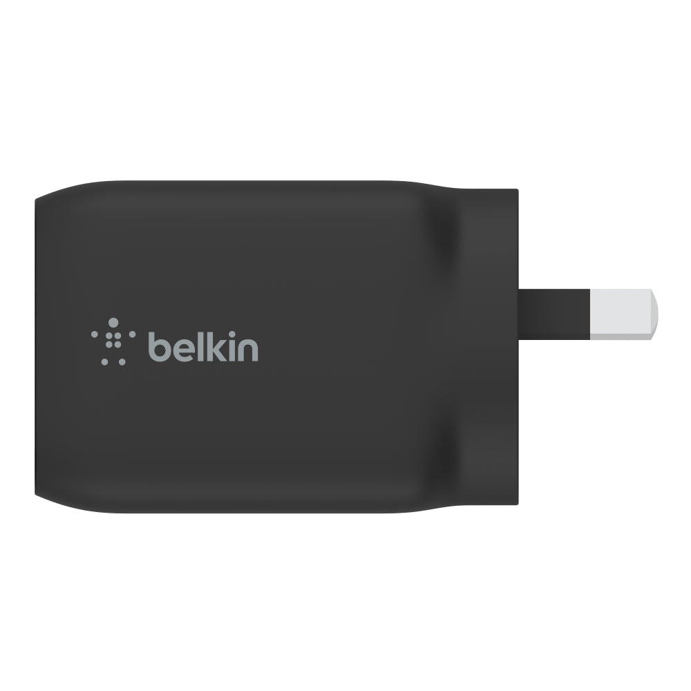 Belkin BOOST UP Dual USB-C Wall Charger GaN Technology 65W with PPS