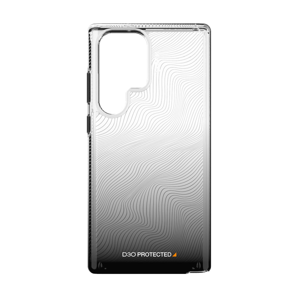 EFM Aspen Case Armour with D3O Crystalex For Samsung Galaxy S23 Ultra -  Black Gradient