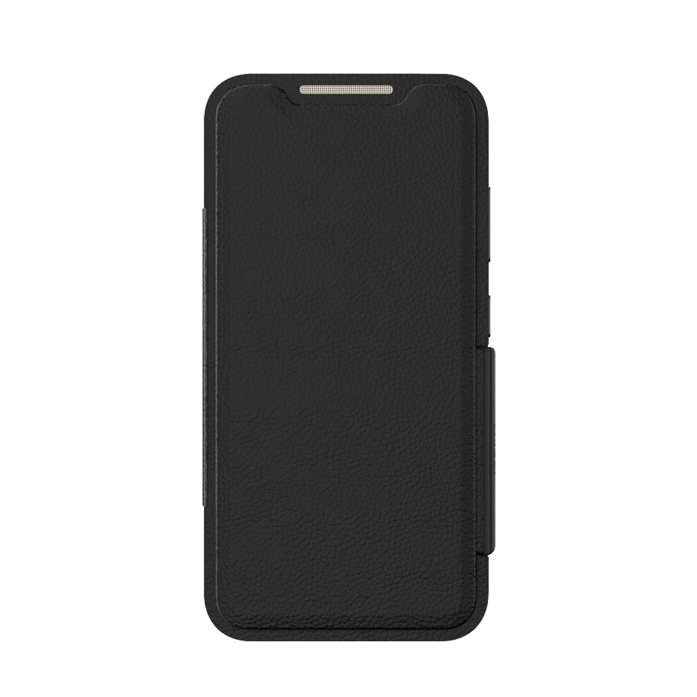 EFM Monaco Case Armour with ELeather and D3O 5G Signal Plus Technology For Samsung Galaxy S23 -  Black/Space Grey