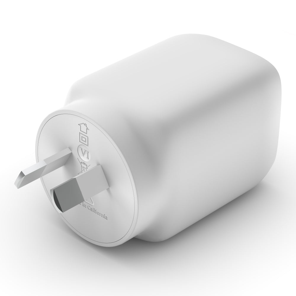 Belkin BOOST UP Dual USB-C Wall Charger GaN Technology 65W with PPS