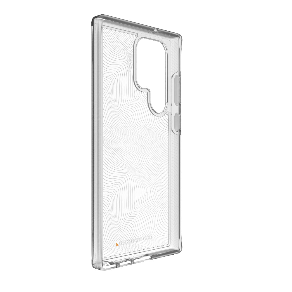 EFM Aspen Case Armour with D3O Crystalex For Samsung Galaxy S23 Ultra - Crystal Clear