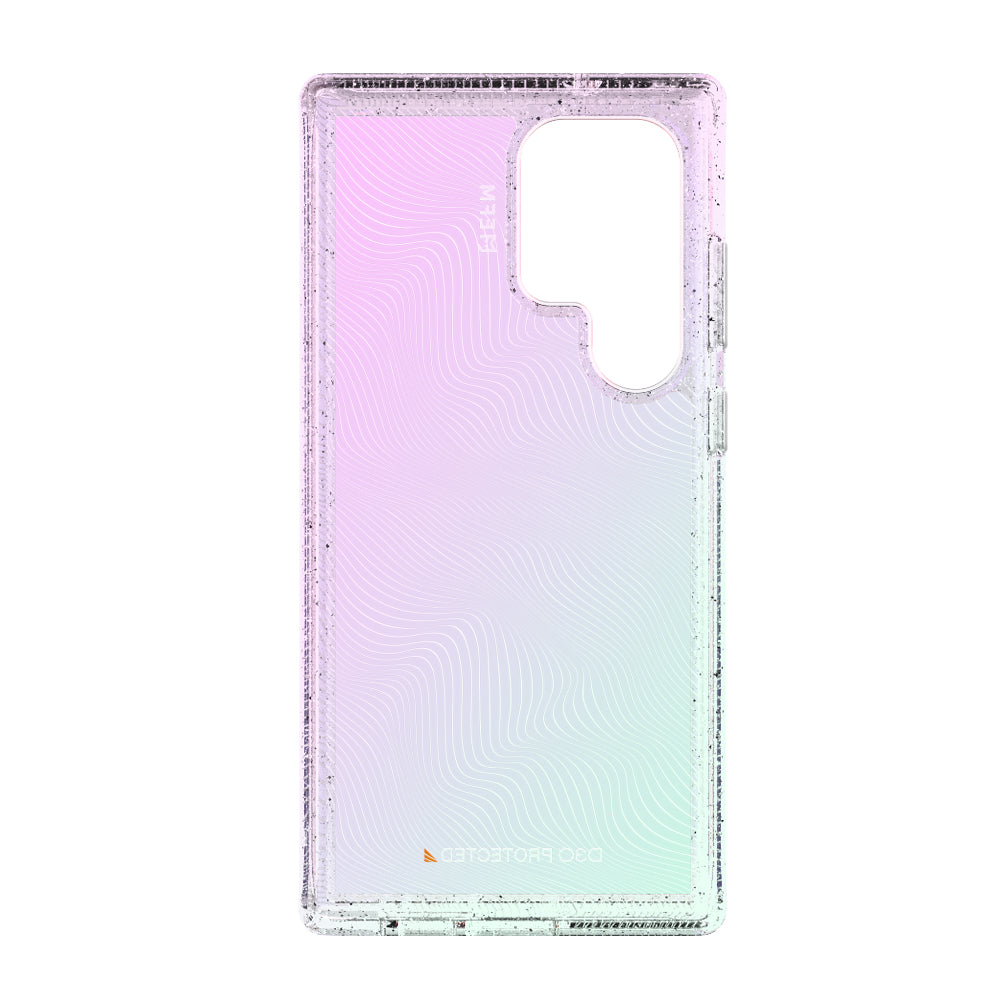 EFM Aspen Case Armour with D3O Crystalex For Samsung Galaxy S23 Ultra -  Glitter Pearl