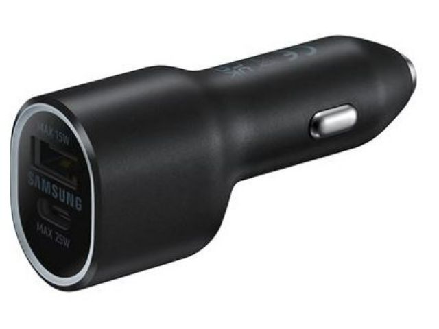 Samsung 40W Car Charger - Dual port  UBS-C(25W) & USB-A(15W)