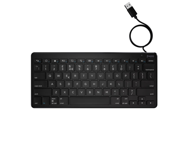 Zagg Wired USB-A Universal Keyboard